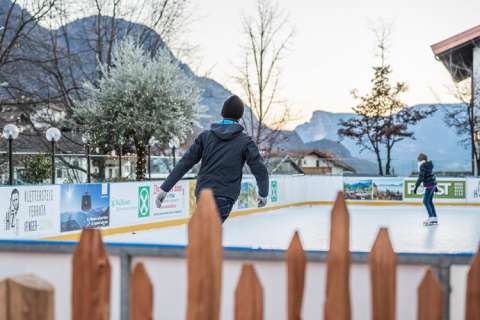 Eislaufplatz in Schenna