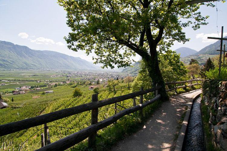 Marlinger Waalweg bei Meran