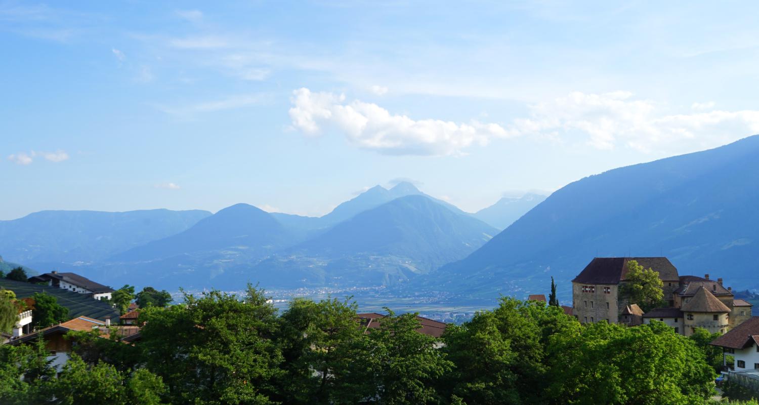 Panoramablick Ferienhaus Baumann-Sog