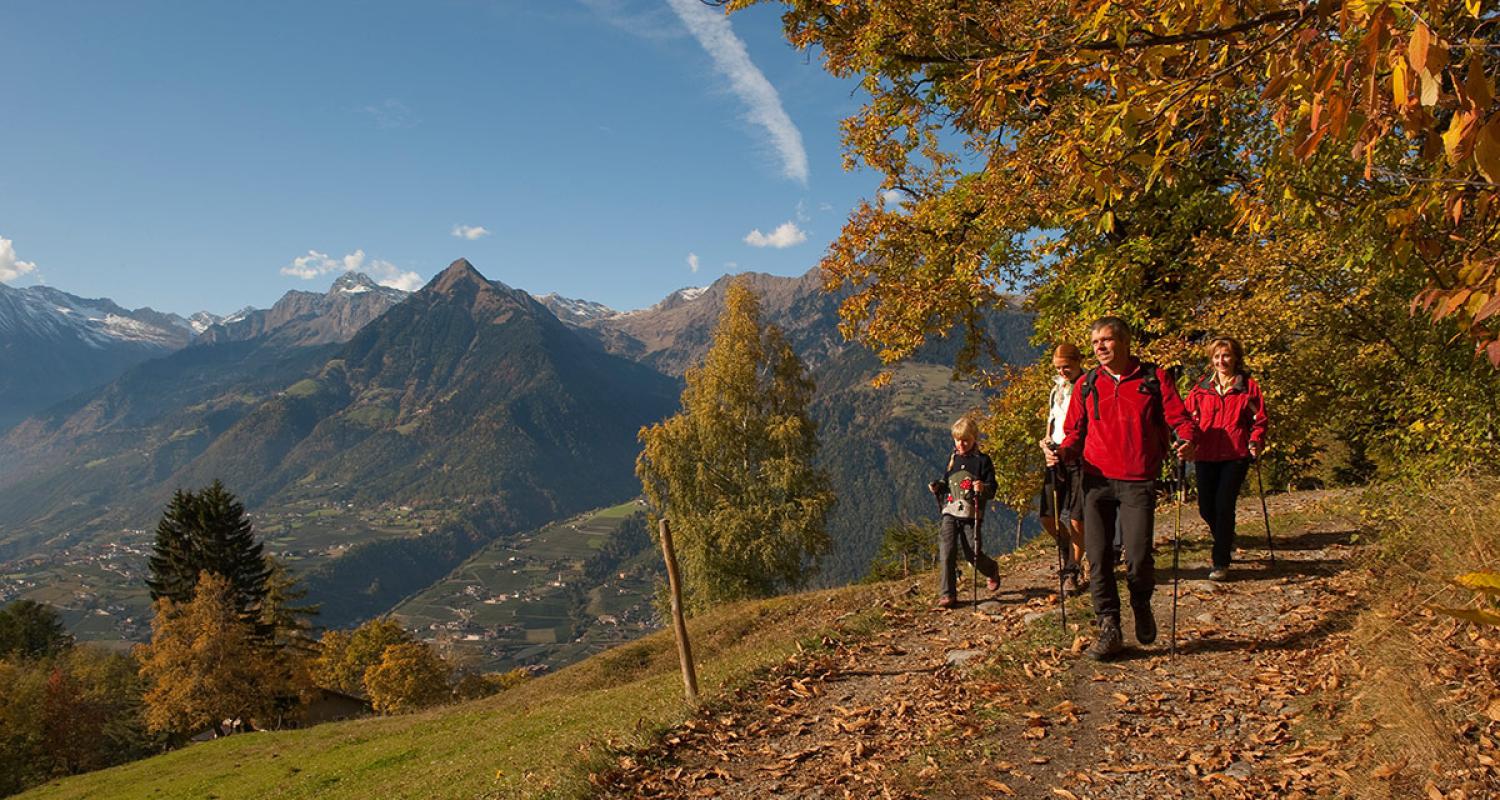Wandern im Herbst