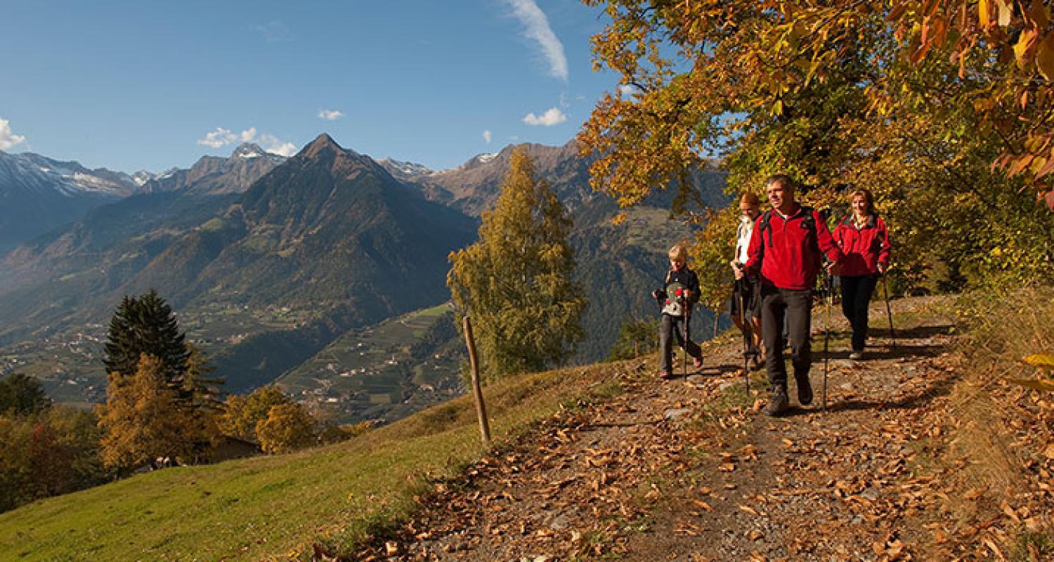 Wandern im Herbst